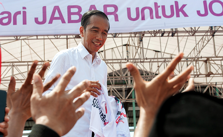 Capres petahana Presiden Jokowi