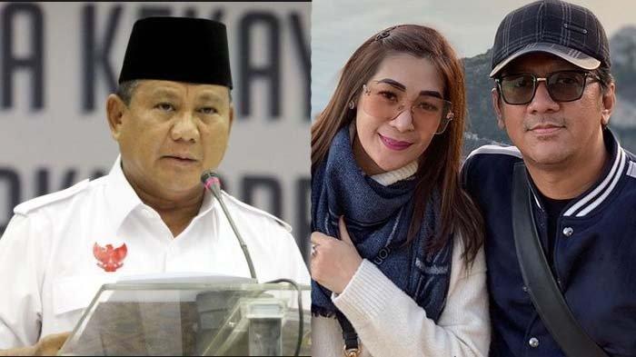 Capres Prabowo Subianto dan Erin Taulany (Foto: Tribun)