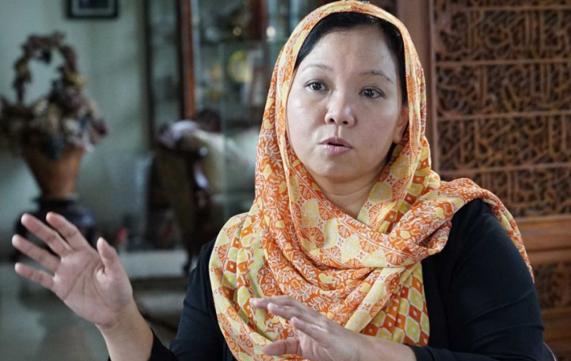 Putri mantan Presiden Abdurrahman Wahid, Alissa Wahid (Foto: Ngopibareng.id)