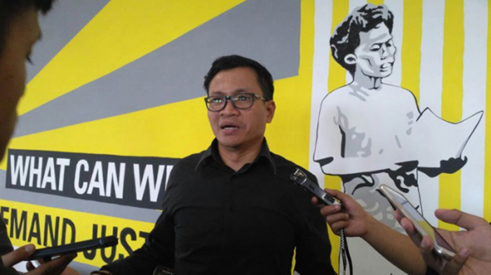 Direktur Eksekutif Amnesti Internasional Usman Hamid (tempo)