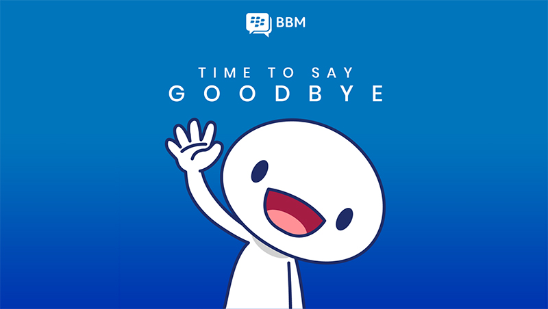 Logo Blackberry Messenger Pamit Kepada Konsumennya (Ist)
