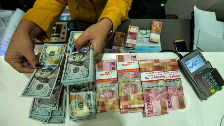 Nilai tukar rupiah (Foto: Tempo)