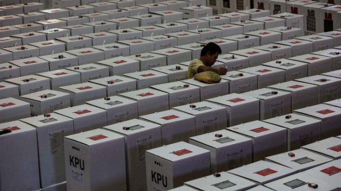 Quick count dalam pilres 2019 (Foto: tribune)