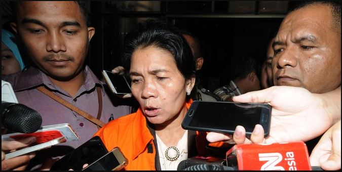 Eks Hakim pengadilan Tindak Pidana Korupsi (Tipikor) pengadilan Medan, Merry Purba (Foto: Merdeka)