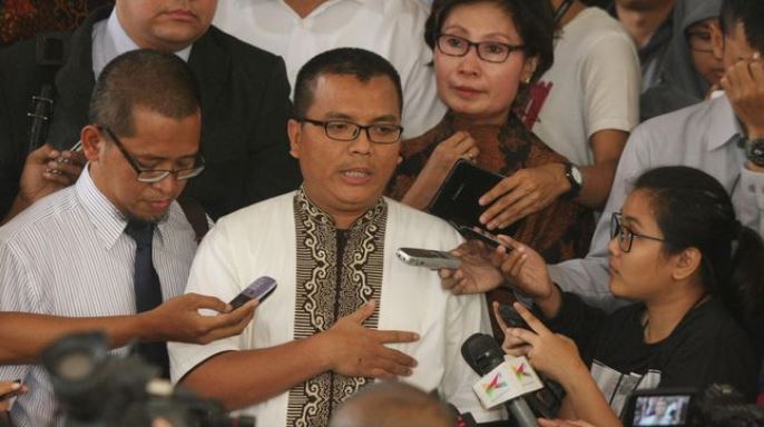 Anggota Tim Kuasa Hukum prabowo-Sandi Denny Indrayana