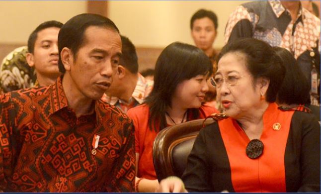 Presiden Joko Widodo dan Ketua DPP PDIP Megawati Soekarno Putri didoakan agar umur pendek (Foto: Tempo)