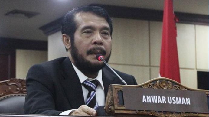 Ketua Hakim Mahkamah Konstitusi, Anwar Usman (Foto: Tribunnews.com)