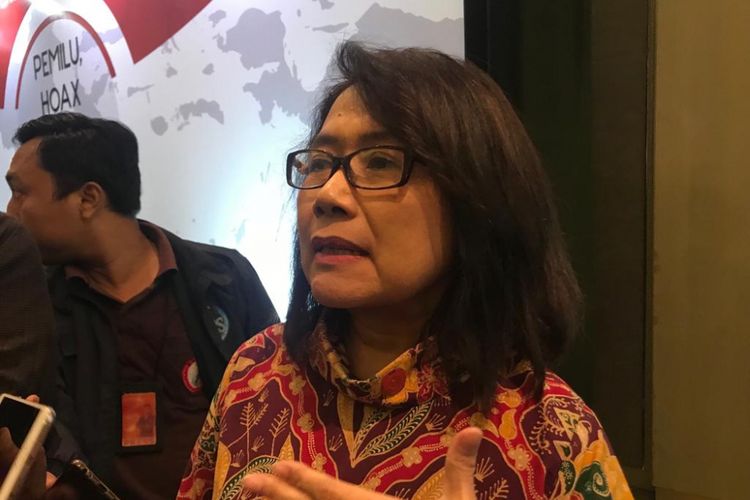 Deputi V Kantor Staf Kepresidenan (KSP) bidang Politik, Hukum, Pertahanan, Keamanan, dan HAM, Jaleswari Pramodhawardani (Foto: Kompas)