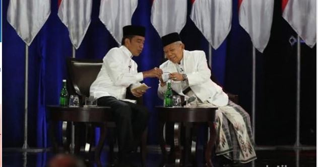 Capres Joko Widodo dan Cawapres Ma`ruf Amin (Foto: Detik)