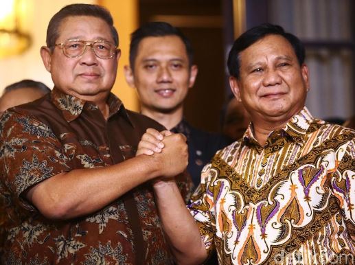 Gerindra Konfirmasi Prabowo Melayat ke Rumah SBY Hari Ini