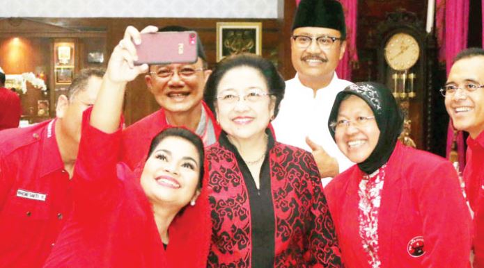 Para petinggi PDIP (Foto: Radar Bogor)