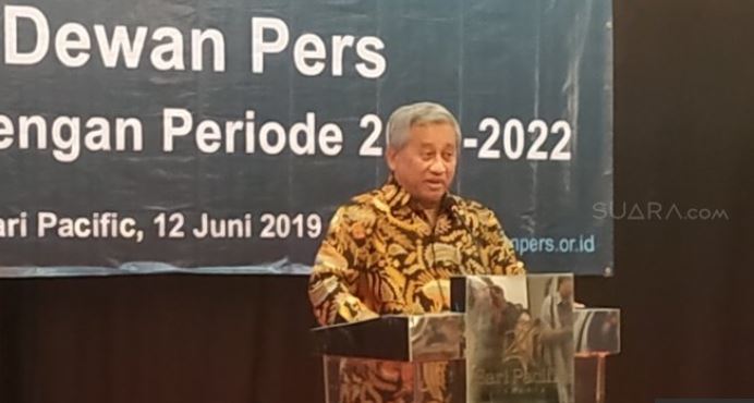Ketua Dewan Pers, Mohammad Nuh (Foto: Suara.com)