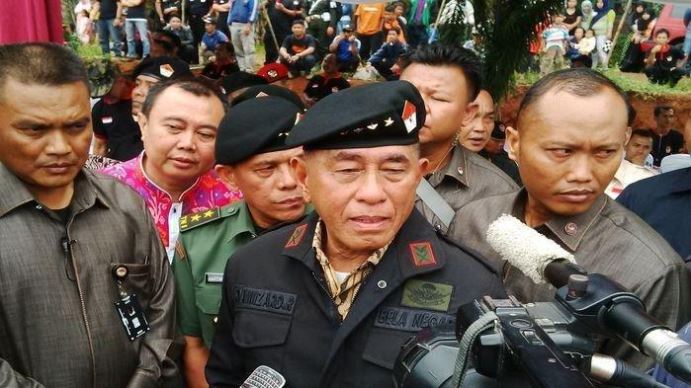 Menteri Pertahanan RI, Ryamizard Ryacudu (Foto: Tribun)