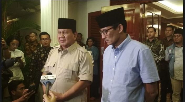 Capres-cawapres Prabowo Subianto-Sandiaga Uno (Foto: Nawacita.co)