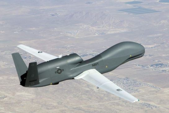Drone MQ-4C milik AS yang ditembak jatuh Iran (Foto: Forbes)