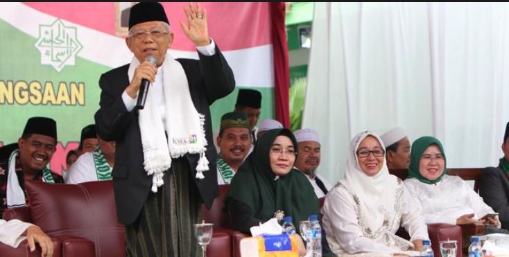 Cawapres 01 KH Ma`ruf Amin (Foto: Merdeka)