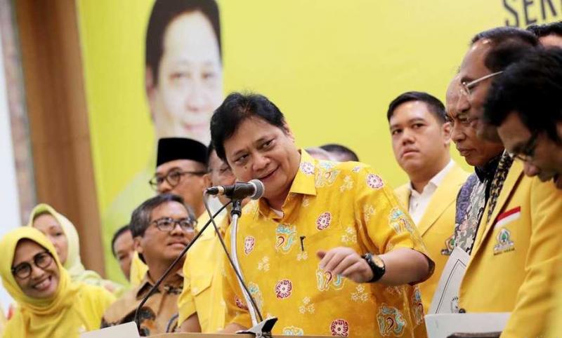 Ketua Umum Partai Golkar, Airlangga Hartarto (Foto: Merdeka)