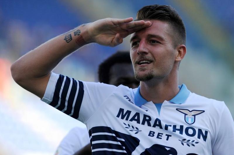 Gelandang asal Lazio, Sergej Milinkovic-Savic yang menjadi incaran baru Manchester United (manchestereveningnews)