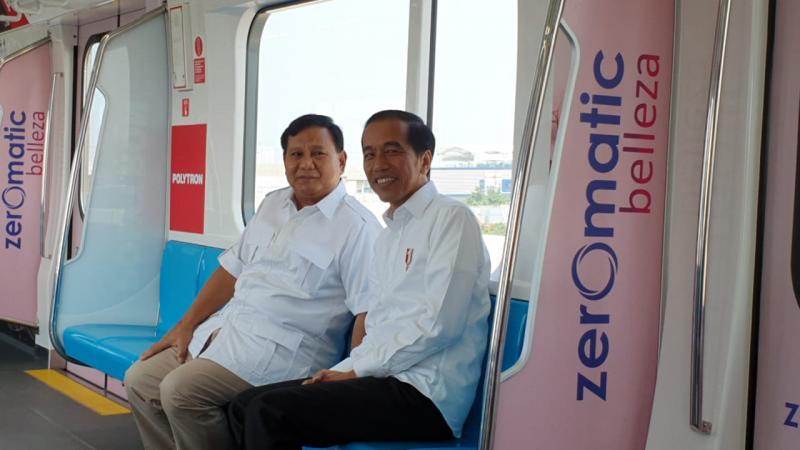 Ketua Umum Gerindra Prabowo Subianto dan Presiden Joko Widodo (SinarHarapan.ID)