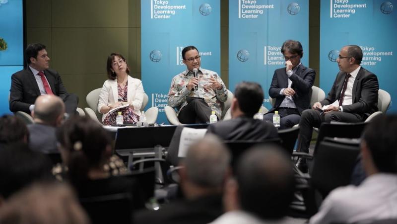 Anies Baswedan menjadi pembicara di Urban 20 (U20) Mayors Summit di Tokyo, Jepang (Harianumum.com)