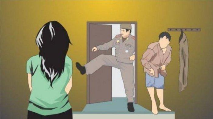 Ilustrasi Pengrebekan Pesta Seks (net)
