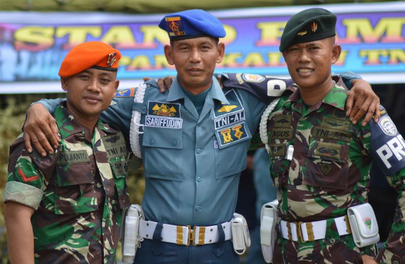 Latihan Gabungan 3 Matra (Korem 011/Lilawangsa)