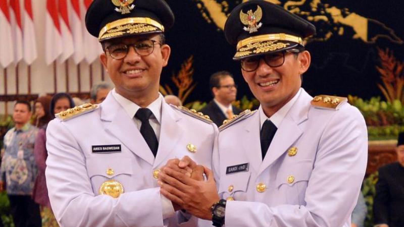 Anies Baswedan dan Sandiaga Uno (Breaking News)