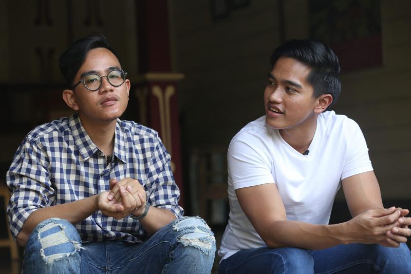 Gibran Rakabuming Raka dan Kaesang Pangarep, putra Presiden Joko Widodo (Shopback.com)