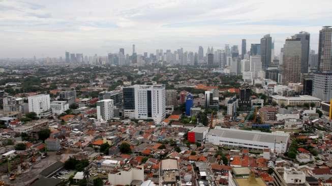 Kondisi bangunan gedung di DKI Jakarta. (Foto: suara.com)