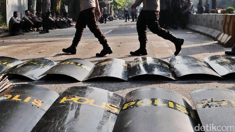 Ilustrasi polisi (Foto: Grandyos Zafna/detikcom)