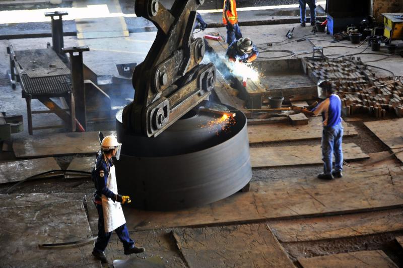 Produk baja dari Krakatau Steel (Media Indonesia)