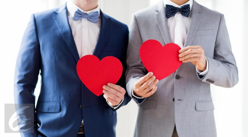 Ilustrasi Pasangan Gay (Liputan6.com)