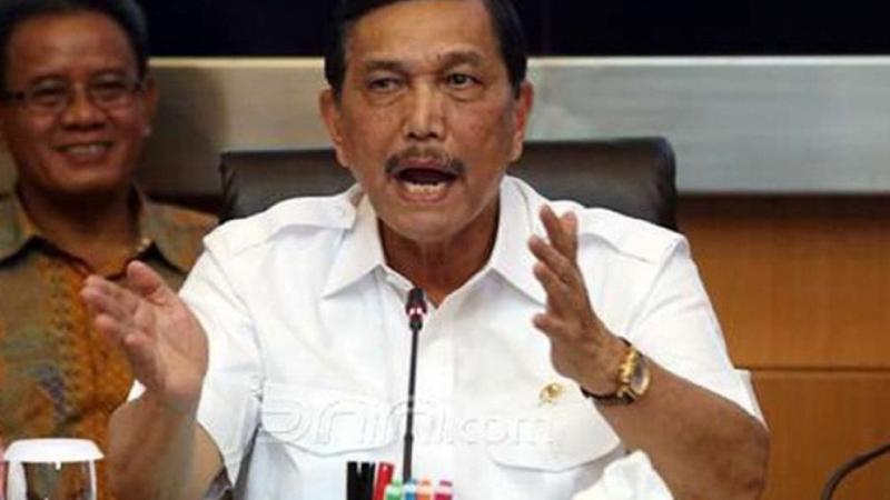 Menteri Koordinator Bidang Kemaritiman dan Investasi Luhut Binsar Panjaitan minta elite dan tokoh polisik tahan diri (Fajar.co.id)