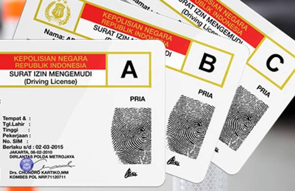 Ilustrasi SIM (Polri)