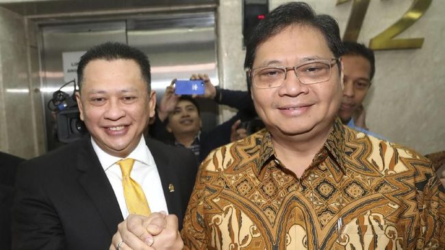 Bamsoet vs Airlangga (CNNIndonesia)