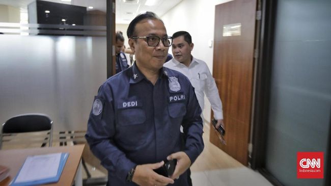 Karopenmas Mabes Polri, Brigjen Dedi Prasetyo. (CNN Indonesia/Adhi Wicaksono).