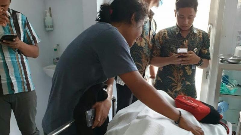 Randi, Mahasiswa Universitas Halu Oleo gugur saat melakukan aksi unjuk rasa di Gedung DPRD Sulawesi Tenggara, Kota Kendari, Kamis (26/9/2019). (Harianaceh.co.id)