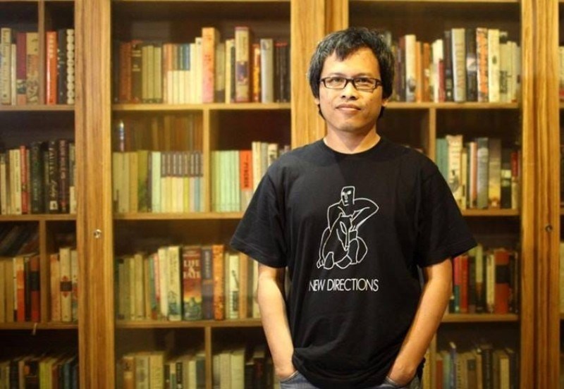Penulis Eka Kurniawan. (kabarberita.id)