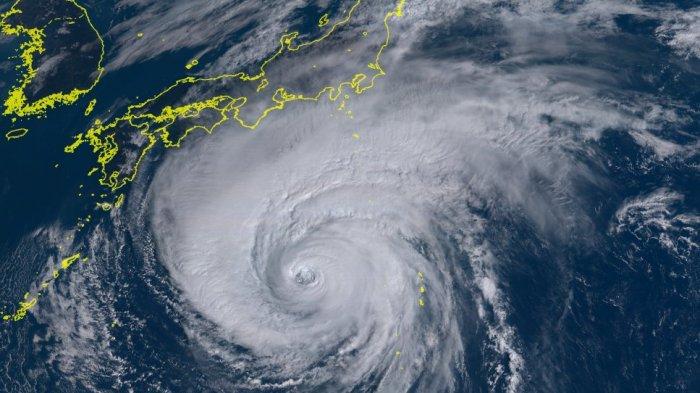 Badai Super Hagibis Bakal Melanda Jepang (Tribun Palu)