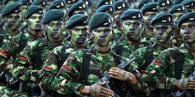 Ilustrasi Pasukan Tempur TNI-AD (Merdeka)