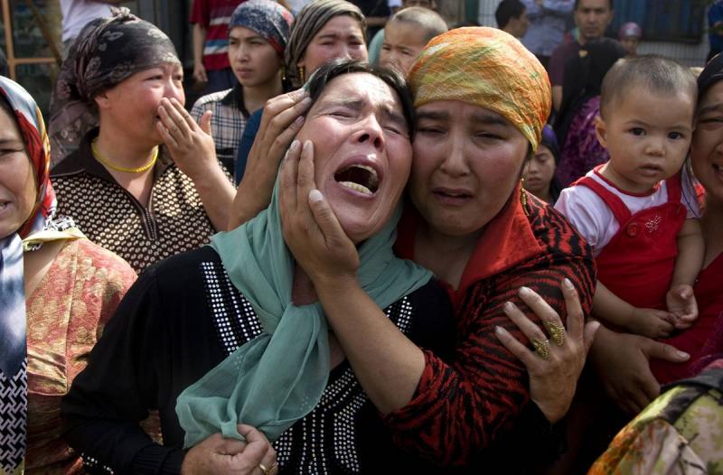 Warga Etnis Muslim Uighur. (indonesiainside)