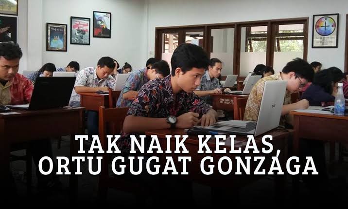 Gambar ilustrasi ortu gugat SMA Gonzaga karena tak naik kelas (KompasTV)