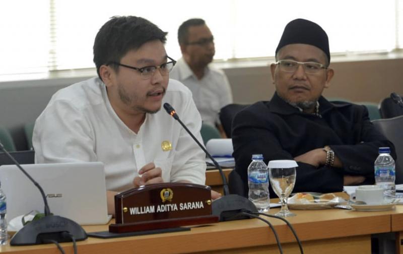 Politisi PSI, William Aditya Sarana. (tribunnews)