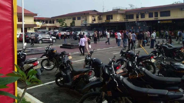 Bom di Polrestabes Medan. (ist)