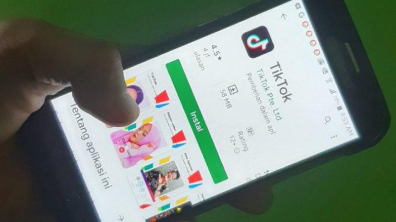 Ilustrasi TikTok. (indonesiainside)