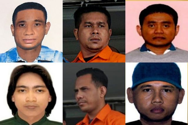 Membandingkan wajah penyerang Novel Baswedan dengan sketsa polisi. (Foto: Dok. Polda Metro dan Fanny Kusumawardhani/kumparan)