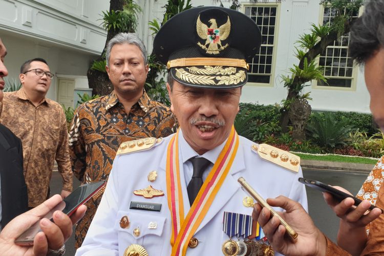 Gubernur Riau Syamsuar (Kompas)