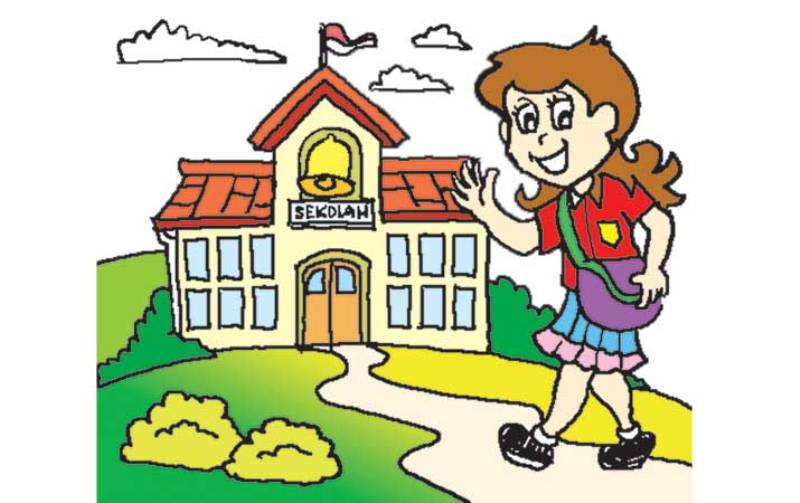 ilustrasi sekolah (sorongraya)