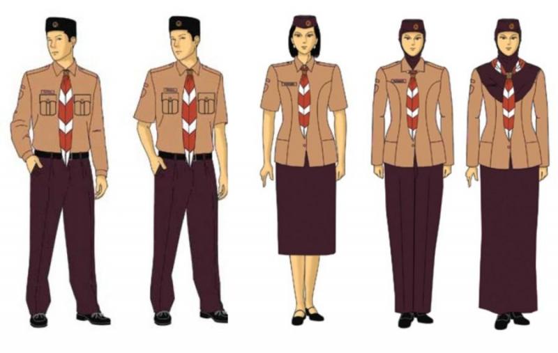 ilustrasi pembina Pramuka (Pramuka DIY)