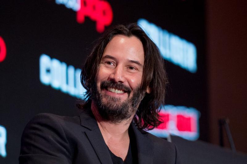 Aktor Keanu Reeves berkumis dan berjenggot (Mashable SEA)